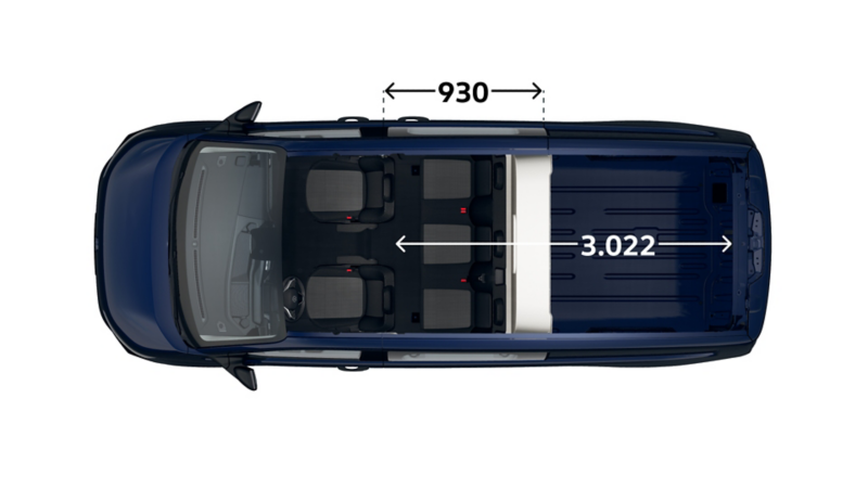 e-Transporter Kastenwagen Plus PanAmericana langer Radstand oben