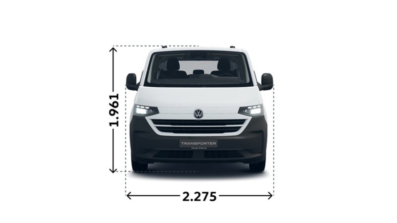 e-Transporter Kombi kurzer Radstand vorne