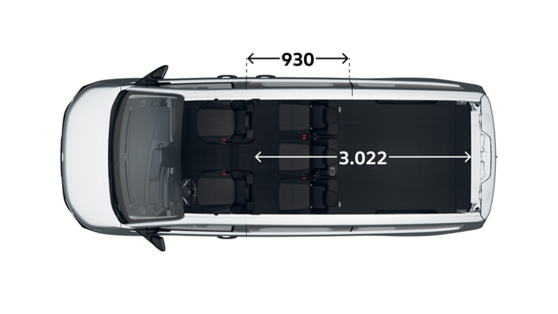 e-Transporter Kombi langer Radstand oben