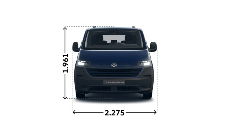 e-Transporter Kombi PanAmericana kurzer Radstand vorne