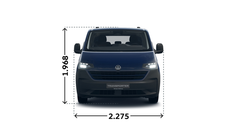 e-Transporter Kombi PanAmericana langer Radstand vorne