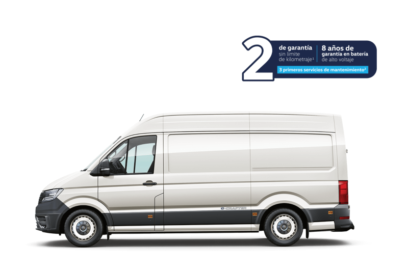 Promoción del mes: vehículo eléctrico VW e-Crafter por solo $1,246,999