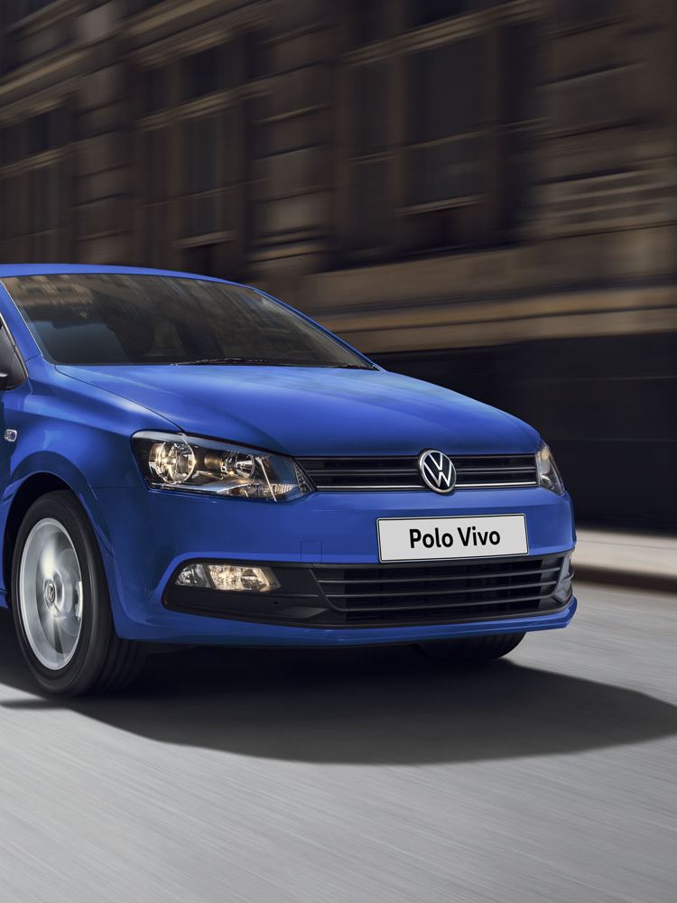 polo vivo in front of the roadhouse