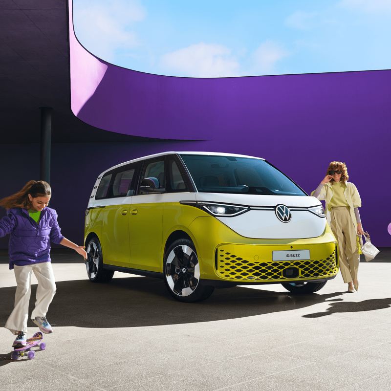Vw id buzz fully charged outlet
