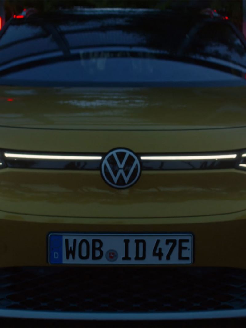 Front lights of the Volkswagen ID.4