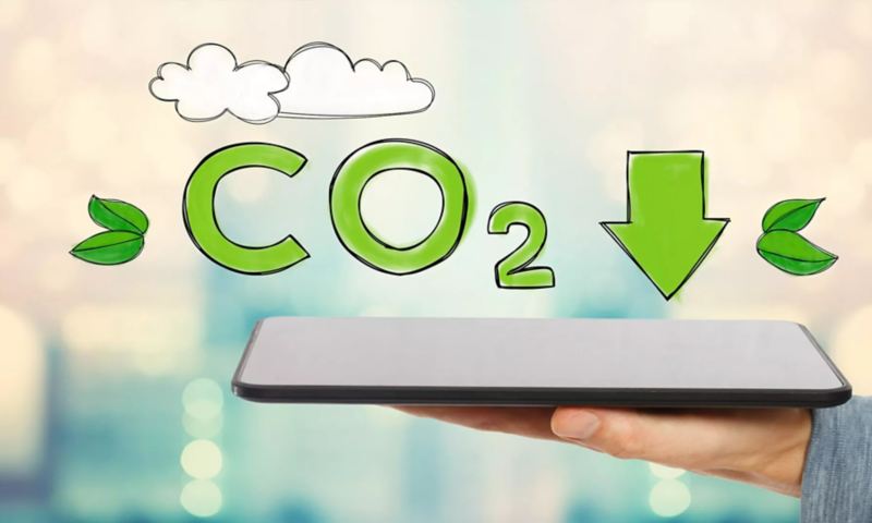CO2 ilustration