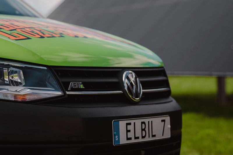 VW ABT e-Caddy grill