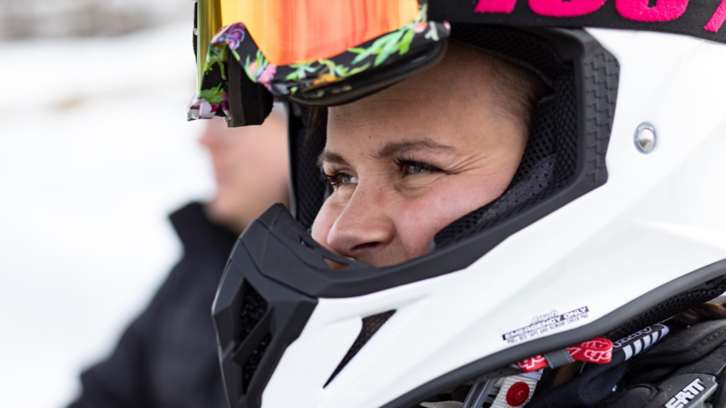 Elvira Lindh: full koncentration inför start