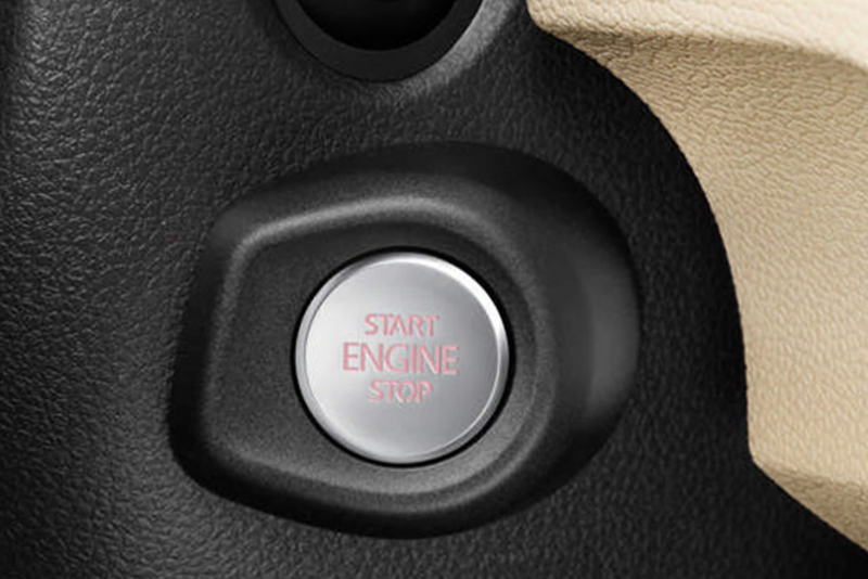 Stop/start button.