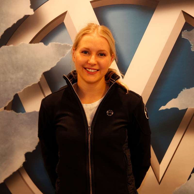 DET SENASTE STJÄRNSKOTTET inom ridsport Evelina Tovek deltog på Friends Arena.