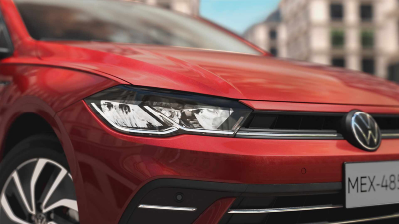 Faros de Volkswagen Polo 2024, con tecnología LED. 