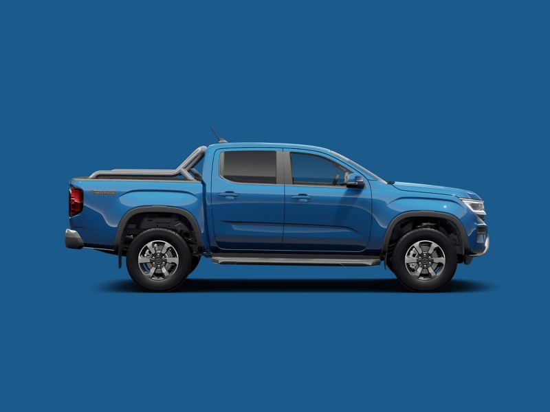 VW Amarok pickup in Blue