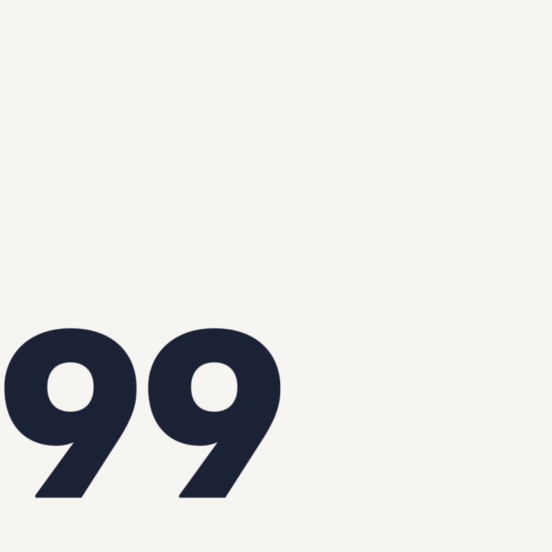 ikona przedstawiająca wartość liczbową 99