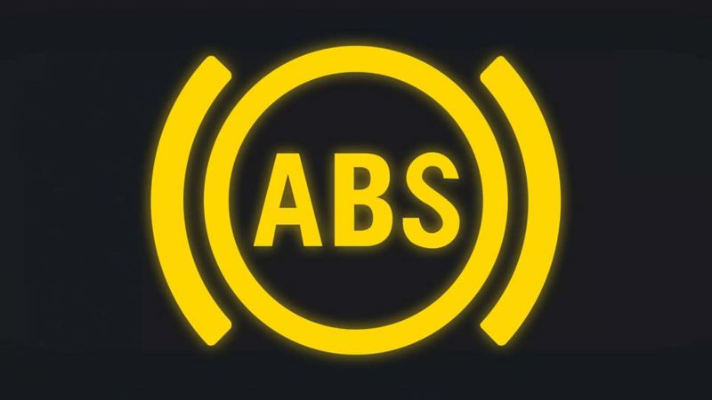 Icono de frenos ABS.