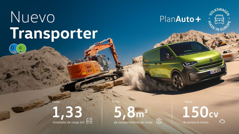 el nuevo Transporter de VW