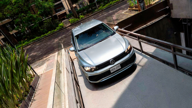 Imagen exterior del diseño compacto del VW Polo Hatchback