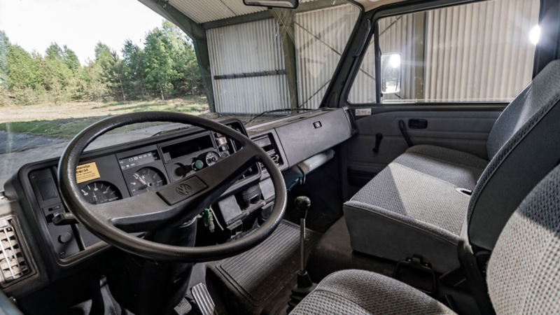 Interiören i VW LT31