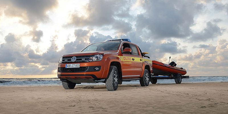 Amarok: snyggast på stranden