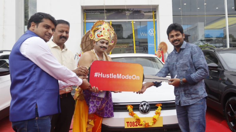 Volkswagen Passenger Cars India delivered 101 cars on the auspicious first day of Malayalam New Year - Chingam in Kerala