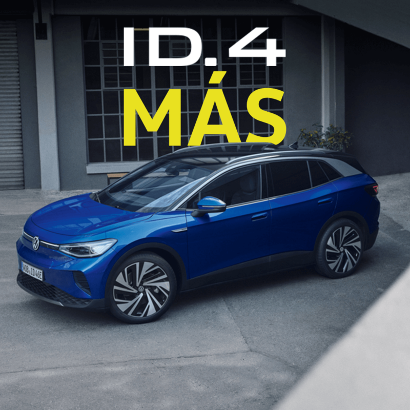 Id.4 azul con letrero gama mas
