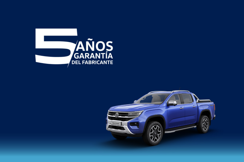 Garantía de fábrica para Nuevo Amarok VW
