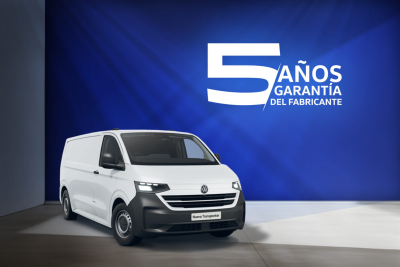 Garantía Volkswagen para camioneta de trabajo Nuevo Transporter Cargo Van 2025