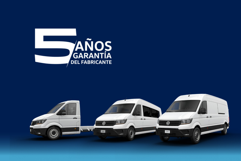 Garantía de fábrica para Nuevo Crafter VW