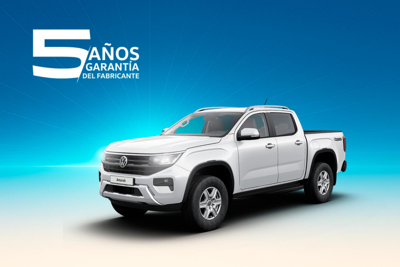 Garantía de fábrica para camioneta Volkswagen Amarok 2024