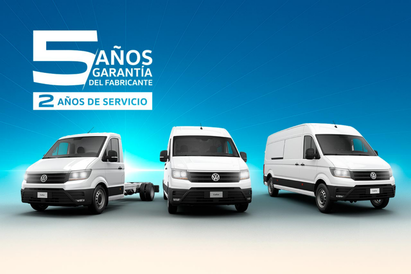 ¿Con qué garantía cuenta VW Crafter 2024?