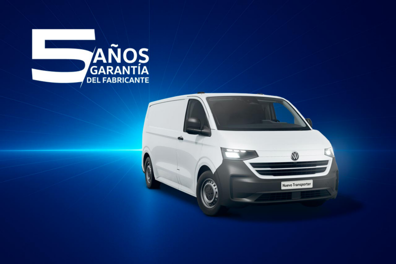 Garantía Volkswagen para camioneta de trabajo Nuevo Transporter Cargo Van 2025