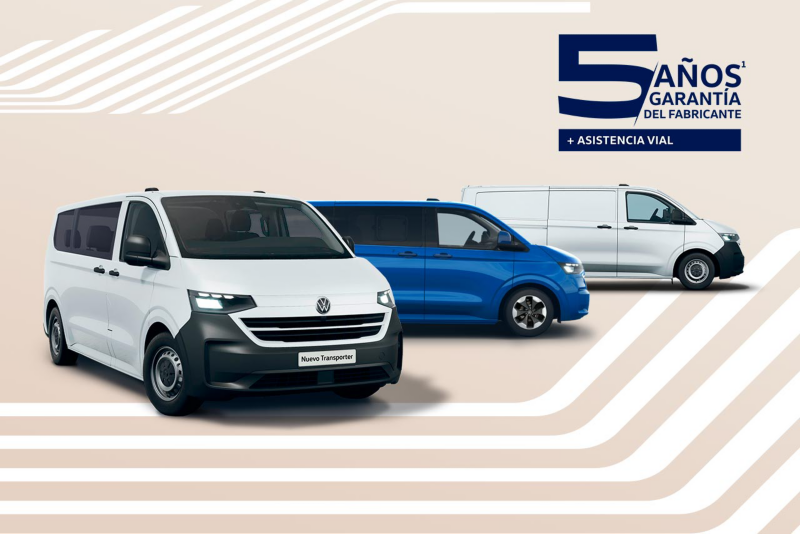 Garantía Volkswagen para camioneta de trabajo Nuevo Transporter Cargo Van 2025