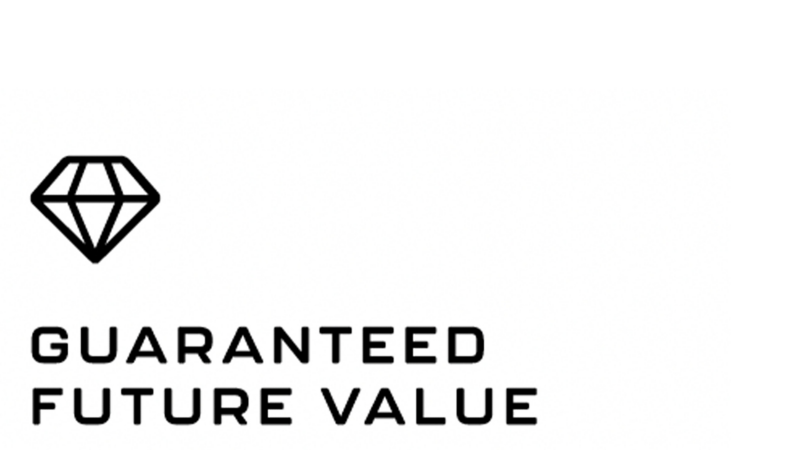 Guaranteed future value logo