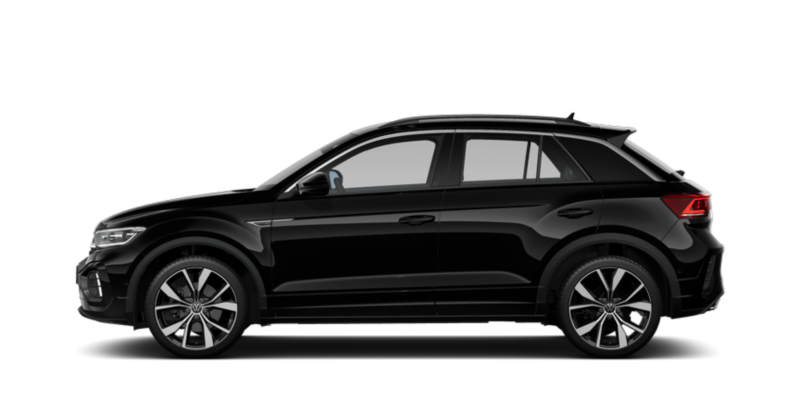 Volkswagen T-Roc in black colour