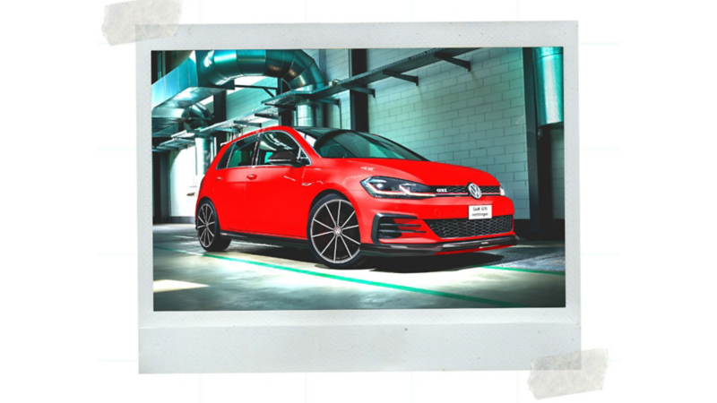 Golf GTI oettinger - El auto deportivo Volkswagen con diseño aerodinámico. El mejor regalo para Navidad