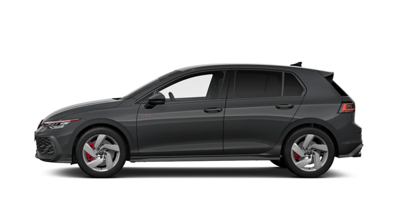 Golf GTI de profil.
