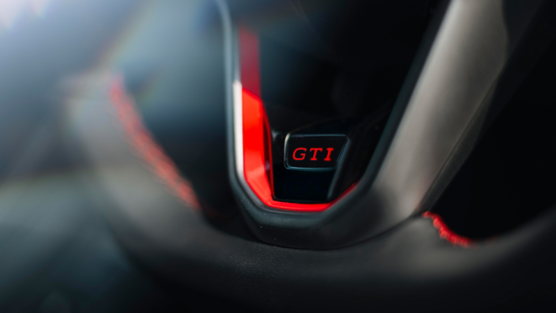 Golf GTI Dashboard view