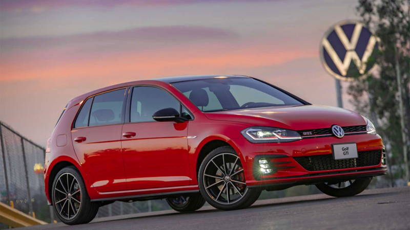 Golf GTI de Volkswagen a las afueras de la Planta VW de Puebla.