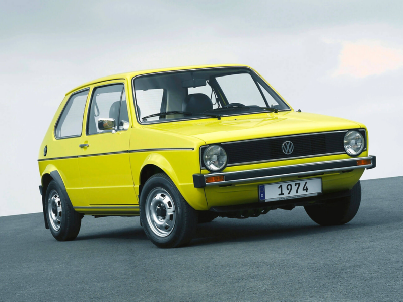 Une Golf MK1 LS.