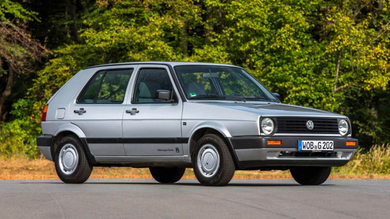 La Golf Mk2 présentée par Volkswagen Classic.