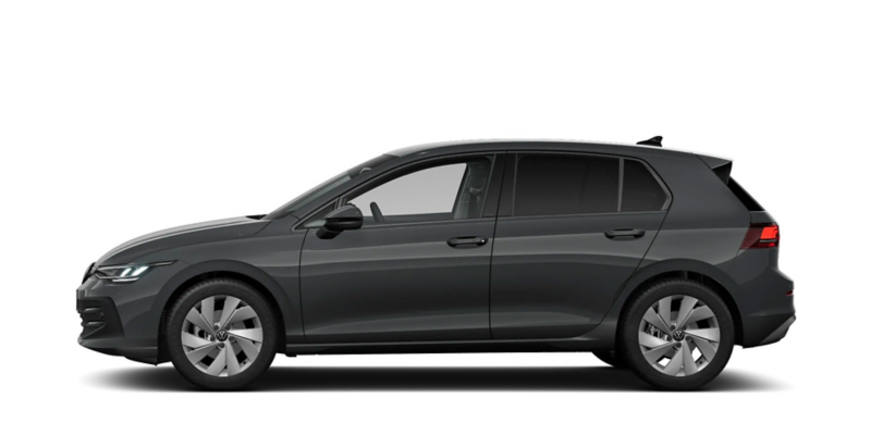 Golf VW Edition de profil.