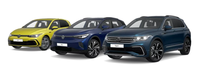 Modèles Volkswagen side-view