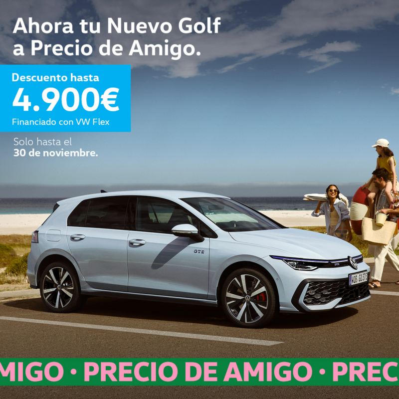 Nuevo Golf de Volkswagen Precio de Amigo