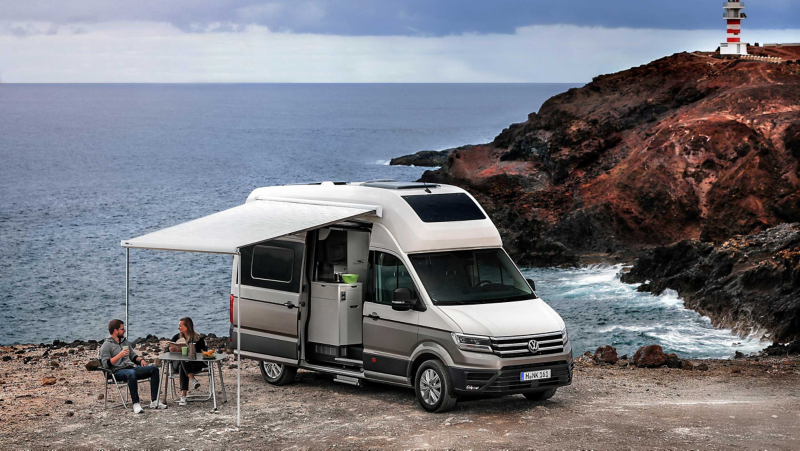 Volkswagen Grand California husbil perfekt för camping