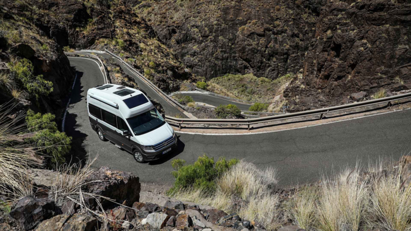 På upptäcksfärd med Volkswagen Grand California husbil