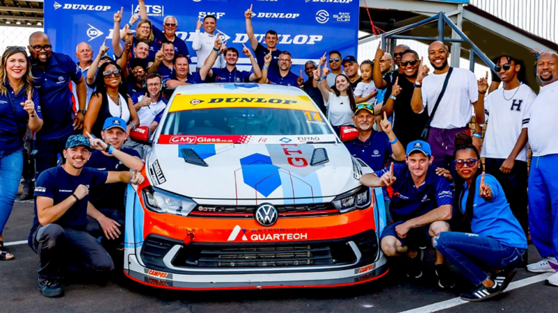 Volkswagen Motorsport’s Jonathan Mogotsi is SupaCup champion