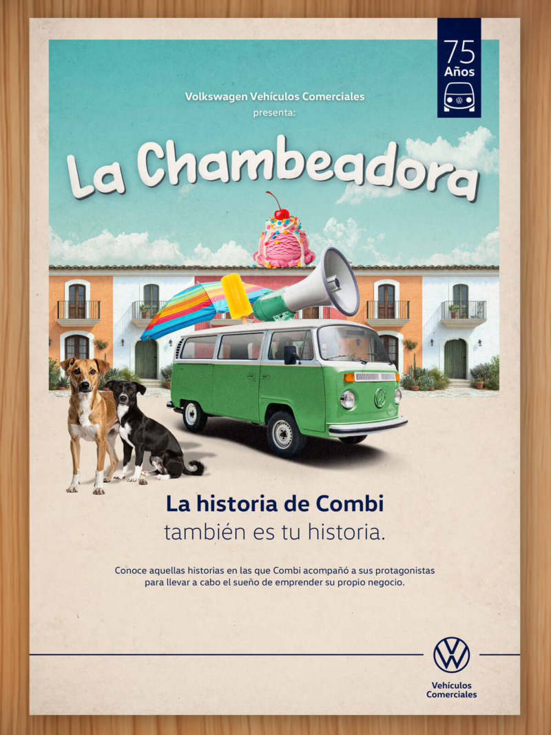 Historias de negocios Volkswagen: La Chambeadora