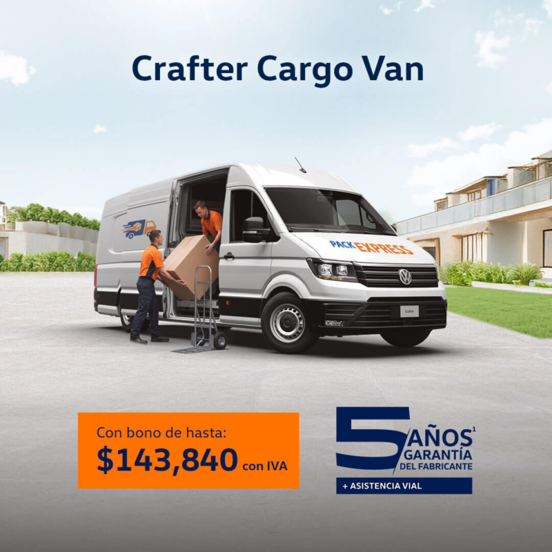 Promoción VW Crafter Cargo Van