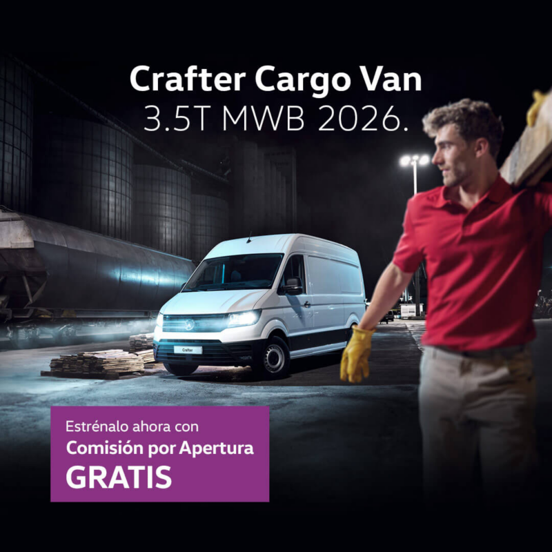 Promoción VW Crafter Cargo Van