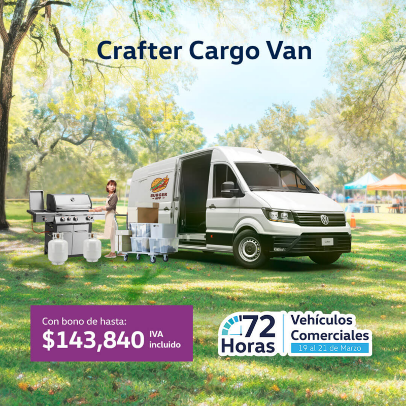 Promoción VW Crafter Cargo Van