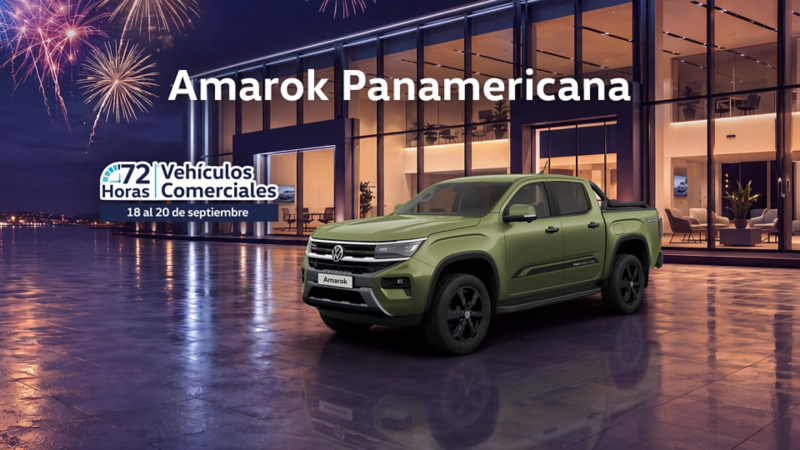 Estrena una camioneta pickup VW Amarok a precio especial